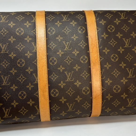 💯 Authentic Louis Vuitton Monogram Keepall 55 - Picture 7 of 15